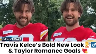 Travis Kelce Debuts Bold Buzzcut and Peak Fitness Ahead of NFL Season