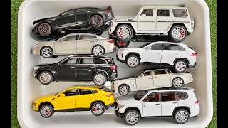 Box Full Of Various Miniature Diecast Cars - Brabus, Lexus, Maybach, Lamborghini, Toyota, Mercedes