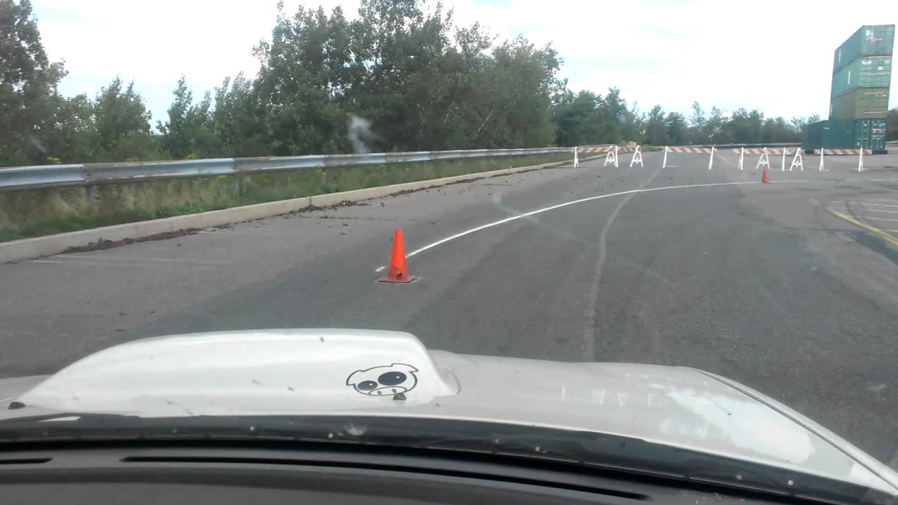 Wrx autocross Sixth run