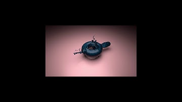 Maya Bifrost Liquid example with not-so-good audio effect | Suspi Works