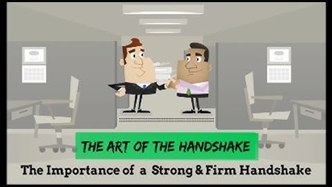 How to Shake Hands - Tips on Shaking Hands - Handshake