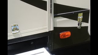 Upgrading the door latch on my RV.