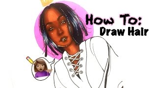 How To: Draw Hair screenshot 5