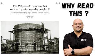 The 250-Year-Old Company That Never Laid Off Employees #readlite