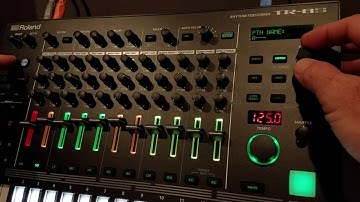 Roland TR-8s Tutorial: Pattern Naming