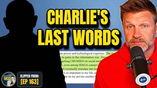 Charlie Kirk's Letter to Benjamin Netanyahu (Was This the Last Straw)