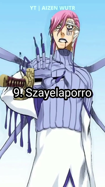 Top 10 Strongest espada in bleach #anime#shorts#bleach#ranking#aizenwutr