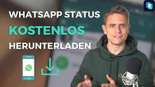 Kostenlosen WhatsApp Status herunterladen | Whatsapp Status Saver screenshot 1