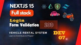 Next.js 15 & React 19: Login Form Validation with Zod | Dev07 | EzyCode