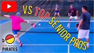 Top Pickleball Senior Pro Mixed vs 5.0 Men's Doubles