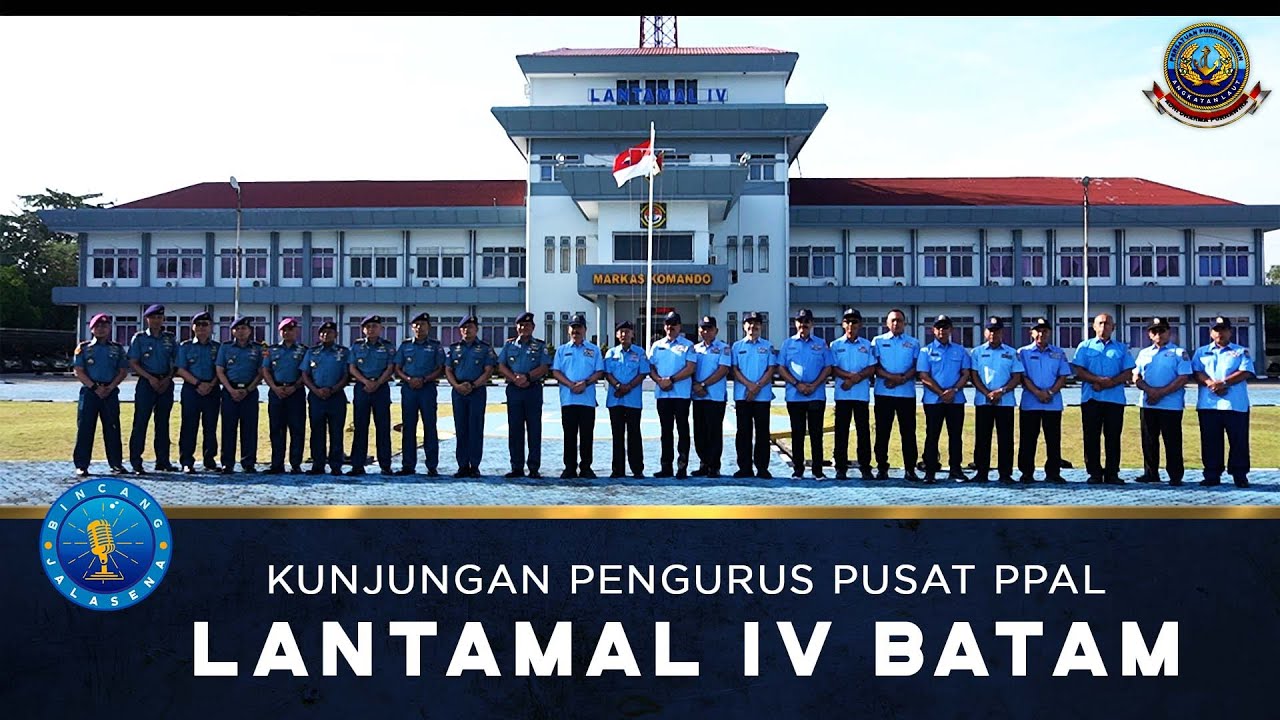 Kunjungan PPAL Pusat ke Lantamal IV Batam