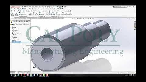 Lathe Project #1 Solid Model Tutorial