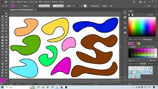 Adobe Illustrator Şekillerde Renk Ayarlamaları