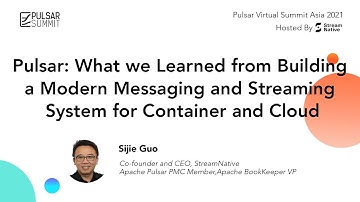 Pulsar: What we Learned from Building a Modern Messaging and Streaming System for Cloud