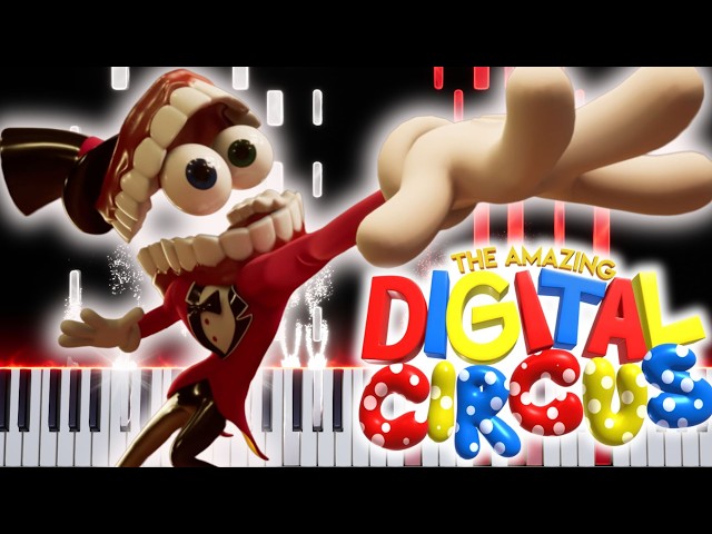 Running the Show! (Caine's Song) from Episode 8 - The Amazing Digital Circus | Piano Cover