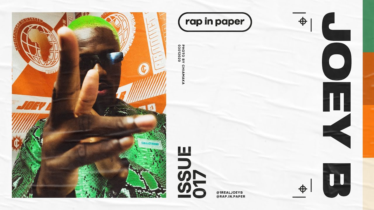 JOEY B - 89 | rap in paper [live freestyle] - YouTube