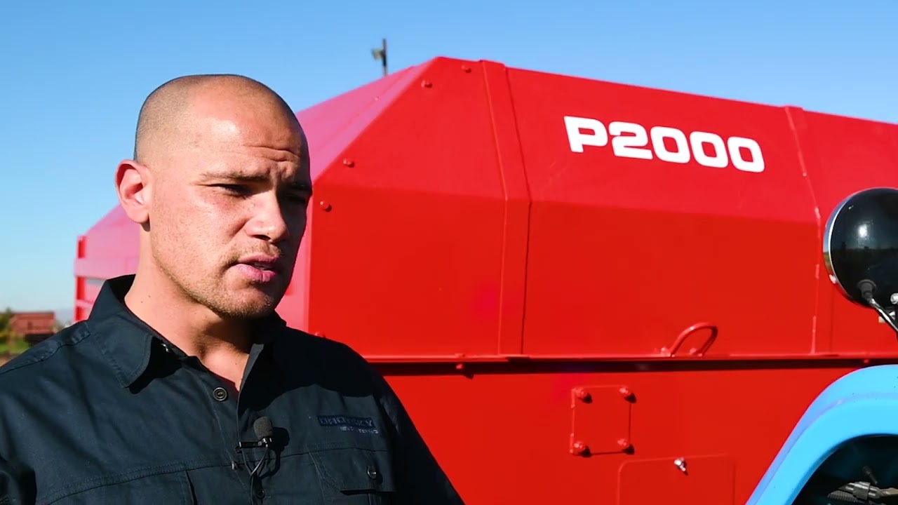 Drotsky P2000 - Horizontal Feed mixer wagon