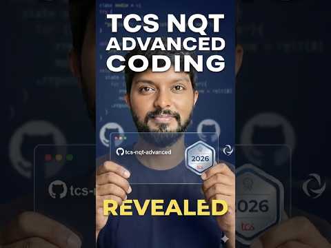 TCS NQT Advanced Coding 2026 | Real PYQs + Pattern Breakdown