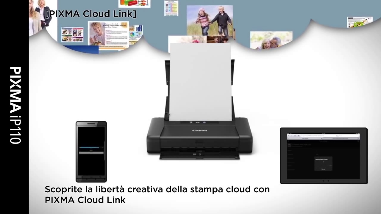Canon PIXMA iP110 Versatilidad Inalámbrica Donde Quiera que Usted se  Encuentre!!! - YouTube