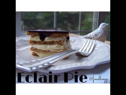 ECLAIR PIE 2 DIE 4!!! SUPER EASY TO MAKE!!!