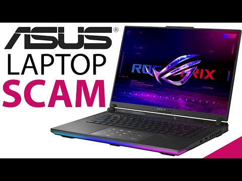 How ASUS scams their 2023 laptop customers