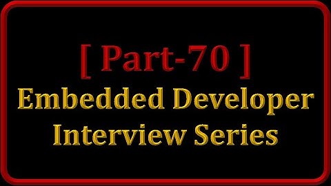 RTOS and Super Loop || Part 70 - Interview Questions & Tips for Embedded Developer