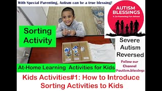 Kids Activities#1: Introduce Size Sorting Activity at Home | Small Medium Big | Item Identification
