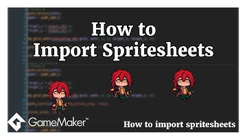 Importing Spritesheets GameMaker Studio 2