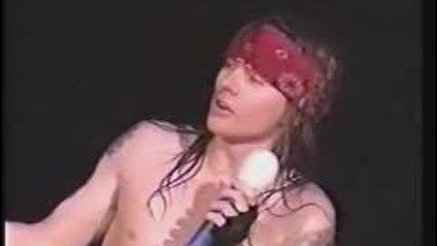 Axl Rose - Best intro ever in rock