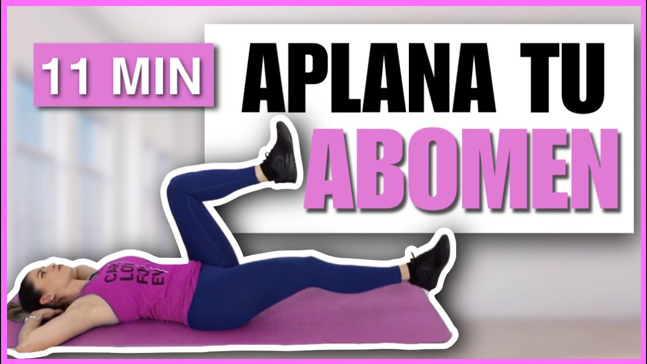 ESTA RUTINA APLANÓ MI ABDOMEN MUY RÁPIDO | REDUCE CINTURA Y APLANA ABDOMEN 11 Min | NatyGlossGym