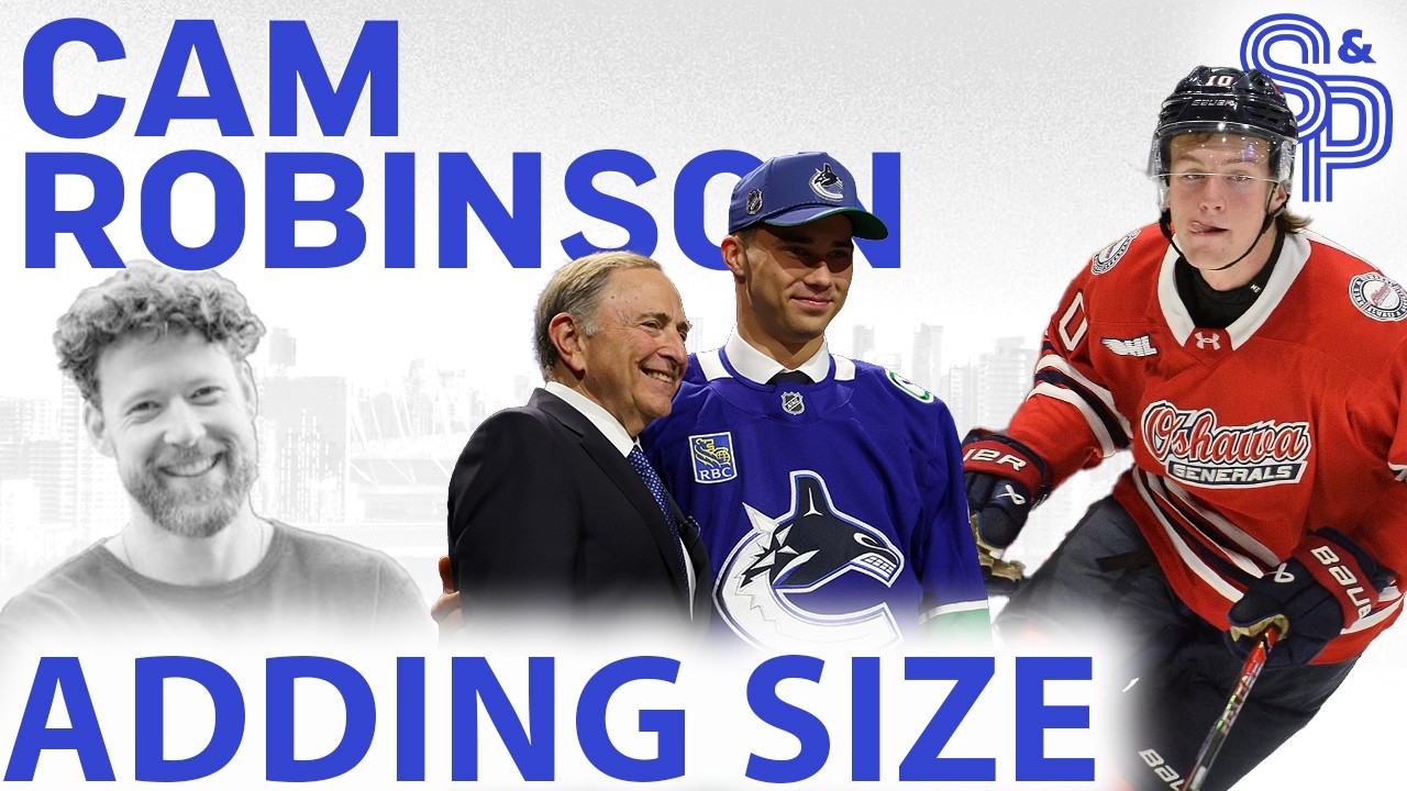 Canucks add SIZE on day 2 of the NHL Draft.