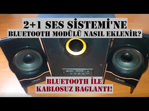 Ses sistemine Bluetooth modülü nasıl eklenir.? Bluetooth modülü ile kablosuz bağlantı nasıl yapılır?