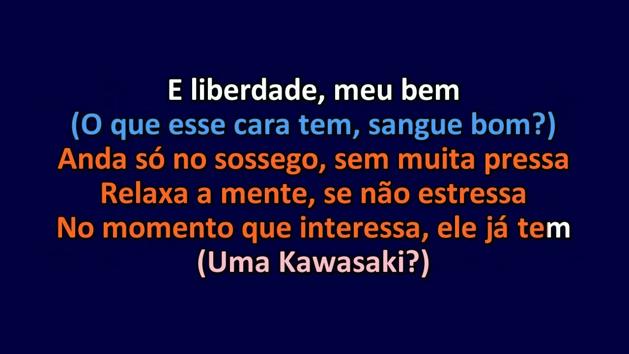 Racionais MC's - Estilo Cachorro - Karaoke Instrumental Letra - ObsKure