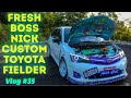 Fresh Boss Nick Custom Toyota Fielder 2013 || Team Fresh League || 4K