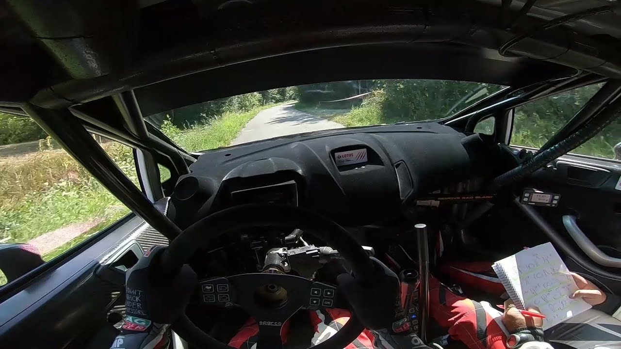 Helmet cam: test before ADAC Rallye Deutschland 2018 - Kajetanowicz / Szczepaniak - LOTOS Rally Team