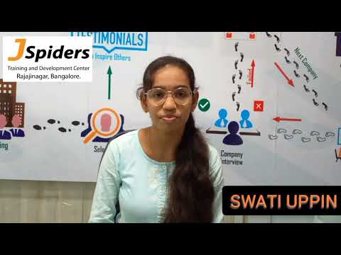 TESTIMONIAL | JSPIDER RAJAJINAGAR | SWATI UPPIN