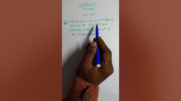 Surjeet Singh|Class 5|Subject Mahts|Chapter 9 average|Exercise 9.5