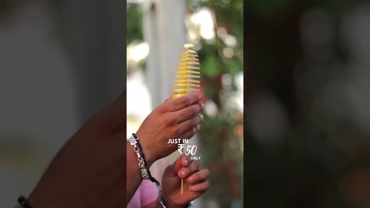 Tornado potato Potato tornado recipe street food