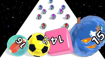 MARBLE RUN 3D - Level Up New Game (Satisfying ASMR Run)