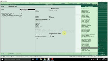 GCC VAT - Sale of Taxable and Exempt Items in a Single Invoice in Tally ERP 9