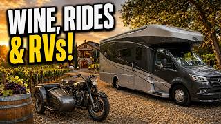 A Winery Tour by Motorcycle Sidecar—Then We Opened Our RV to Strangers!