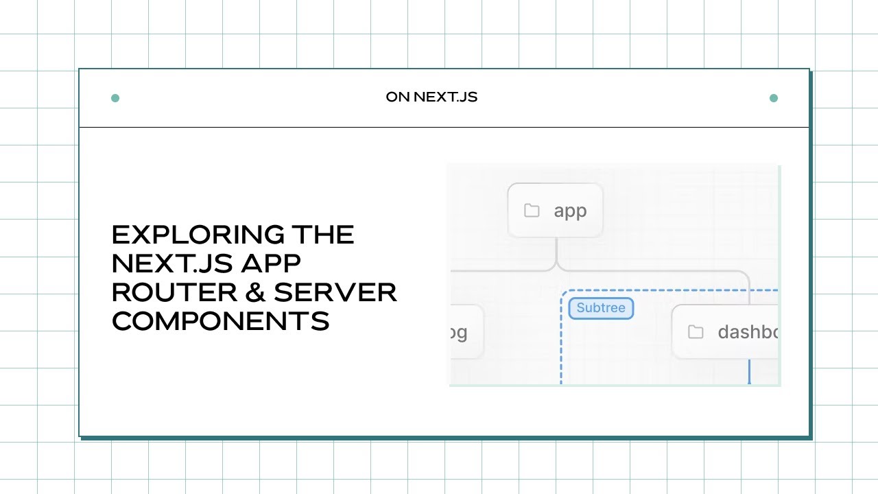 Diving into the Next.js 14 App Router - YouTube