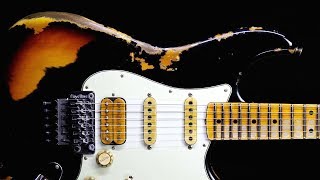 Video thumbnail of "Upbeat Bluesy Rock Guitar Backing Track Jam in A Minor"