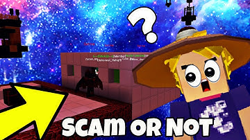 I Try To Expose SCAMMERS in SkyBlock Blockman go