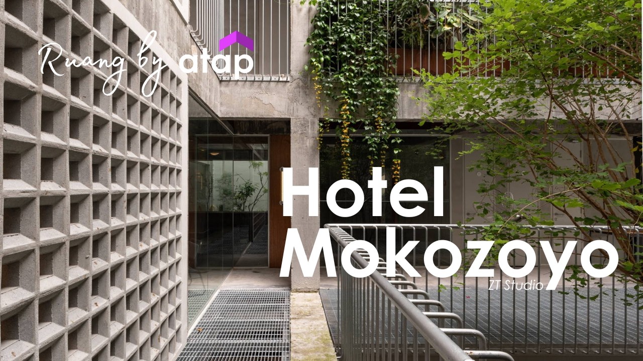 Ruang by Atap: Take a Peek Inside Hotel Mokozoyo's Industrial Heritage with ZT Studio