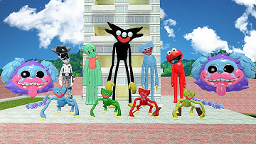 EVOLUTION OF ALL DOGDAY SMILING CRITTERS POPPY PLAYTIME CHAPTER 3 In Garry