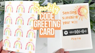 CREATE A SPOTIFY CODE CARD USING CREATIVE FABRICA STUDIO + CRICUT