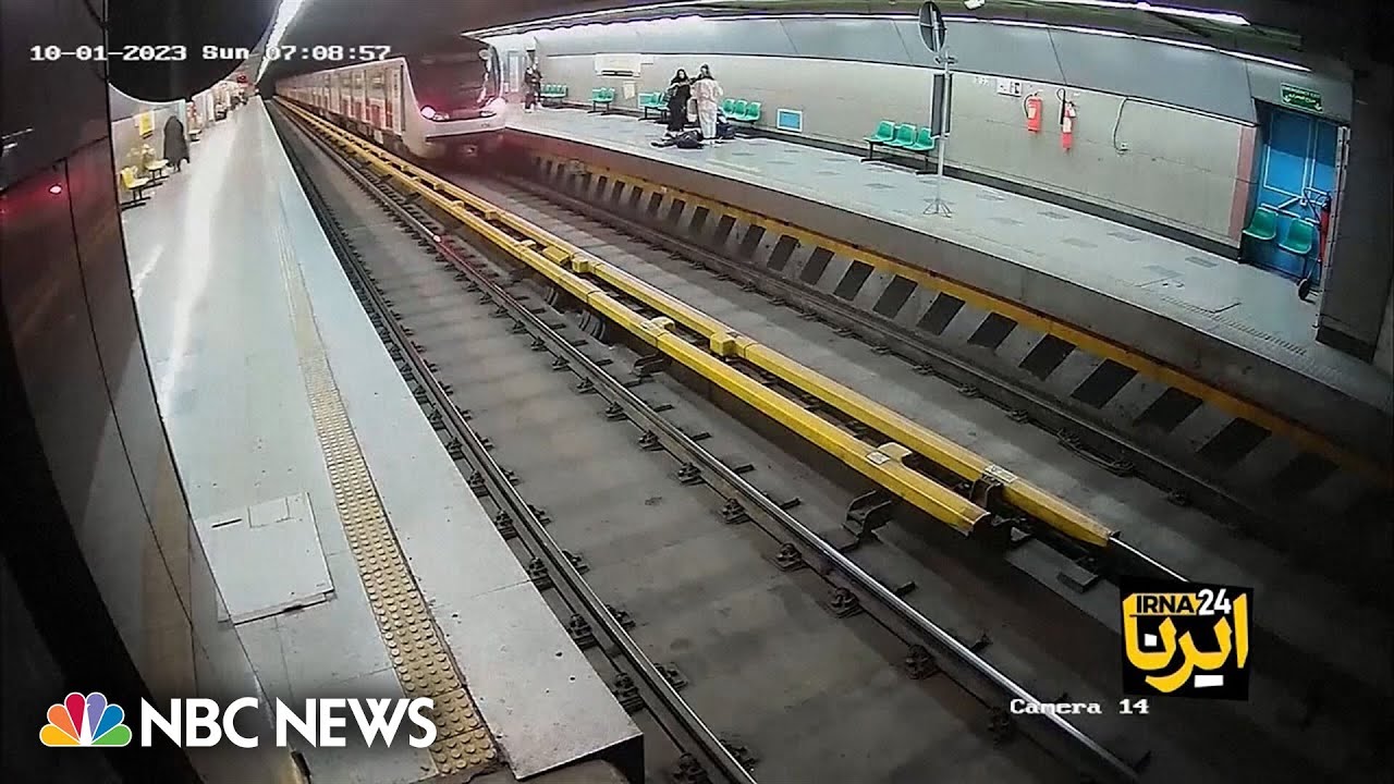 Watch: Iranian teen’s journey through Tehran metro before alleged attack