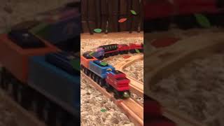 Thomas And Friends Wooden Railway - Topped Off Thomas Remake