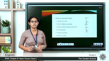 Grade 1 English WKB Chapter 6 Class 1 A Picnic Exercise part 1